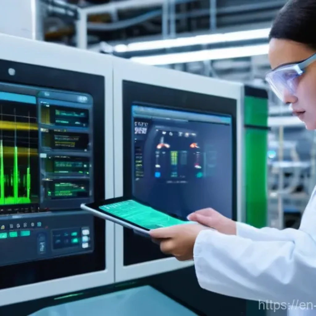 빅데이터 실무와 산업 데이터 분석 사례 - **Prompt Title: The Digital Doctor of the Factory Floor**
**Prompt:** A highly detailed image d...