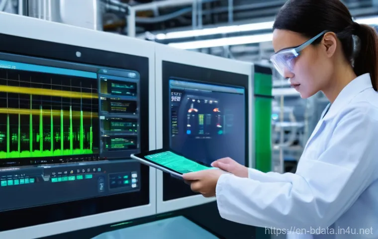 빅데이터 실무와 산업 데이터 분석 사례 - **Prompt Title: The Digital Doctor of the Factory Floor**
**Prompt:** A highly detailed image d...