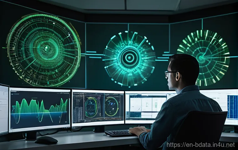 빅데이터 기술자의 리스크 관리 방법 - **Prompt 1: Proactive Data Fortress Engineer**
    "A highly detailed, cinematic shot of a focused, ...
