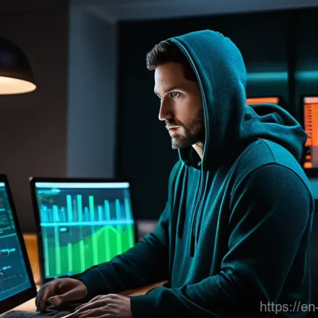 빅데이터 기술자의 하루 루틴 - **Prompt: Morning Data Sentinel**
A highly focused male Big Data Engineer, early 30s, with short...