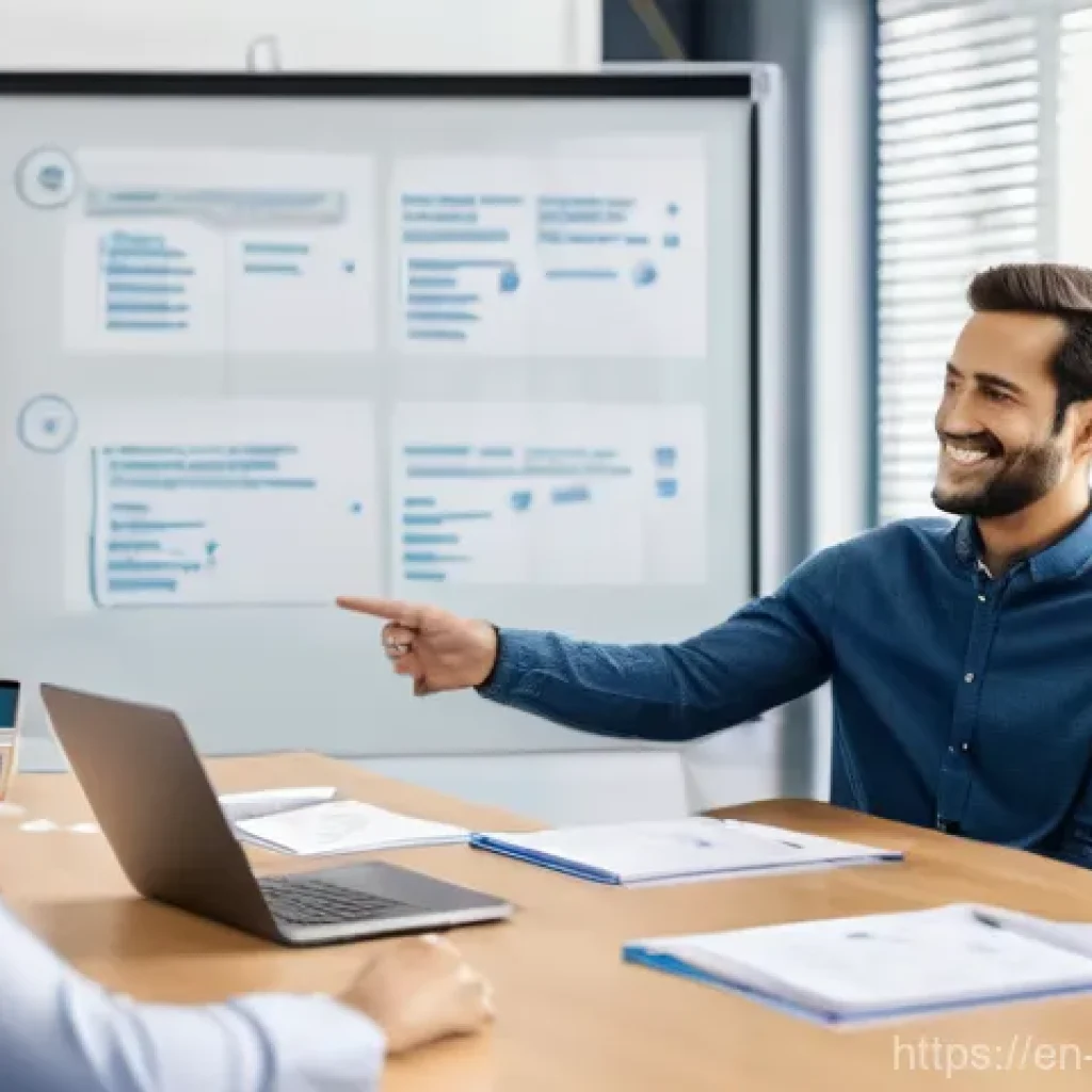 빅데이터 기술자의 멘탈 관리 - **Prompt:** A diverse group of big data professionals (men and women, 20s-40s) in a modern, well-lit...