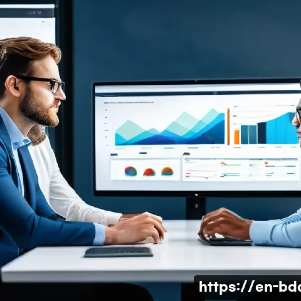 빅데이터 관련 필수 자격증 - A modern office scene showing a diverse group of professional data engineers collaborating around a ...